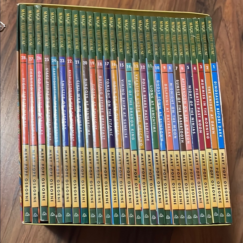 Complete Set of Magic Tree House Booksmagic Tree House Series 1-28